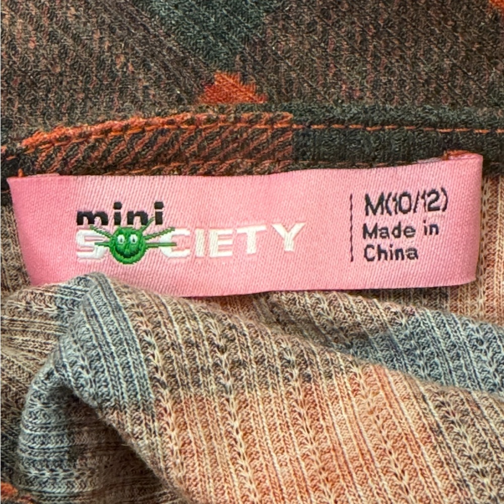 Mini Society, girl's long-sleeved blouse, size 10/12 - Picture 4 of 5